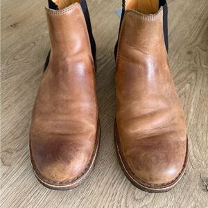 Astroflex Tan Leather Chelsea Boots